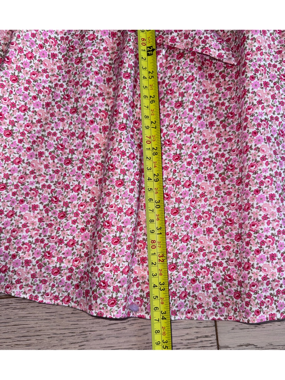 NWOT ENGLISH FACTORY SAMPLE Puff Sleeve Floral Mini - High Neck + Ruffled - Picture 11 of 12